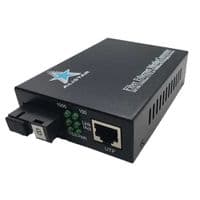 Медіаконвертер 10/100/1000BASE-T 1000BASE-LX 1SM WDM SC 20KM TX1550/RX1310nm