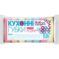 Губки кухонні Добра Хозяйка MAXI 7 шт. (4820086521185)