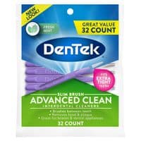 Щетки для межзубных интервалов DenTek тонкие 32 шт. (047701002247)