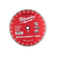 Круг відрізний Milwaukee алмазний Steelhead 350, 350мм, по металу (4932471988)
