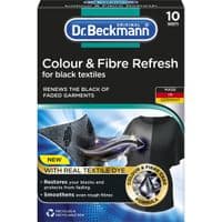 Серветки для прання Dr. Beckmann 2 в 1 для відновлення чорного кольору та тканини 10 шт. (4008455558615)