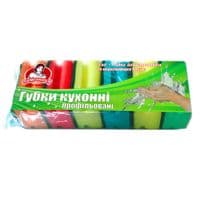 Губки кухонные Помощница Профилированные 100 х 70 х 45 мм 5 шт. (4820164963364)