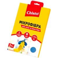 Серветки для збирання Chisto Мікрофібра для скла та пластику1 шт. (4820164151044)