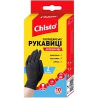 Перчатки хозяйственные  Chisto Нитриловые 10 шт. L (4823098413653)
