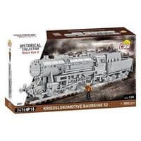 Конструктор Cobi Локомотив Kriegslokomotive Class 52 1:35, 2476 деталей (COBI-6281)