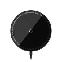 Бездротовий зарядний пристрій Baseus Simple Mini 3 Magnetic 15W (CCJJ040001) Black