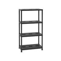 Стеллаж Toomax 4 полки cm. 71x35x138h black (5138)