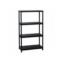 Стеллаж Toomax 4 полки cm. 80x40x138h black (5140)