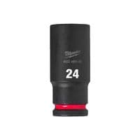 Головка торцевая Milwaukee ShW 1/2" 24 мм, длинная (4932480342)