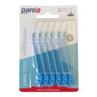 Щетки для межзубных промежутков  Paro Swiss slider сменные размер S 6 шт. (7610458010327)