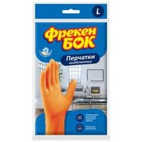 Рукавички господарські Фрекен БОК оранжеві L 1 пара (4823071625028)