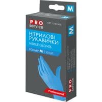 Перчатки хозяйственные  PRO service Нитриловые Синие M 10 шт. (4823071658491)