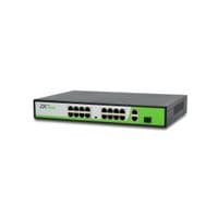 Комутатор мережевий ZKTeco ZK-PoE1621N-200W