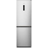 Холодильник Gorenje з нижн. мороз. камерою, 185х60х60см, 2 дв., Х- 207л, М- 93л, A++, NoFrost Plus, Fresh zone, Зовн. Диспл, сірий