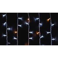Гірлянда Delux ICICLE 108LED 2x1 м Жовтий flash Білий/Білий IP44 (90015177)