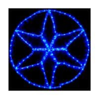 Гірлянда Delux Motif flash Star 60 х 60 см синій P44 EN (90012984)