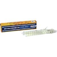 Гірлянда Delux Snowfall C 192LED 8х0.3 м IP44 EN Біла/Прозора (90017977)