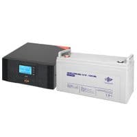 Комплект резервного питания LP (LogicPower) ИБП + мультигелевая батарея (UPS B1500 + АКБ MG 1440W)