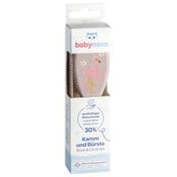 Набор для ухода за ребенком  Baby-Nova гребешок и щеточка 0+ мес. розовый (3965305)