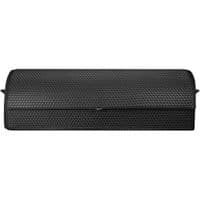 Сумка-органайзер EVAtech XL-PRO 32x100x30 см. Сота чорна із чорним кантом (BS13643OX3SBB)