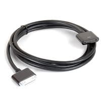 Подовжувач 30pin Dock-роз'єм для iPad/iPod/iPhone 1.8m, чорний