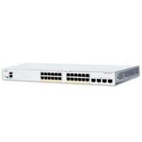 Коммутатор 1300 24-port GE, Full PoE, 4x1G SFP