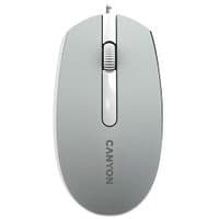 Canyon Wired  optical mouse with 3 buttons, DPI 1000, with 1.5M USB cable,Dark grey, 65*115*40mm, 0.1kg