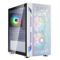 Корпус SilverStone FARA FAH1MW-PRO, без БЖ, 1xUSB3.0, 2xUSB2.0, 3x120mm ARGB fan, TG Side Panel, mATX, White