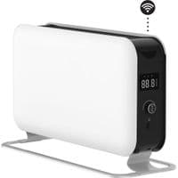 Портативний конвекційний обігрівач Mill WiFI Gen. 3 1500 Вт, світлодіодний дисплей, сталеві фасади, алюмінієві ніжки, алюмінієвий нагрівальний елемент, термостат: Millheat APP + WiFi + Bluetooth. 1 рівень ефекту: 1500 Вт