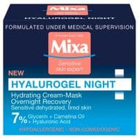 Крем для лица Mixa Hyalurogel Night для обезвоженной чувствительной кожи 50 мл (3600550950694)