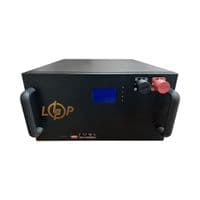 Аккумулятор LP LiFePO4 51,2V - 230 Ah (11776Wh) (Smart BMS 200A/100А) с LCD металл RM