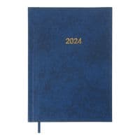 Тижневик Buromax датований 2024 BASE А5 синій (BM.2108-02)