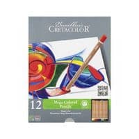 Карандаши цветные Cretacolor Megacolor, 12 цветов (9014400290870)