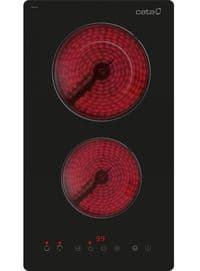 Варочная поверхность Cata электрическая стеклокерамическая, 30см, TD 3002 BK, черный