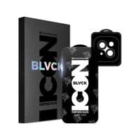 Стекло защитное Armorstandart Supreme Plus Black Icon Apple iPhone 15 Plus (ARM71138)