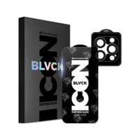Скло захисне Armorstandart Supreme Plus Black Icon Apple iPhone 15 Pro Max (ARM71140)