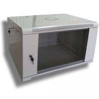 Шафа настінна Hypernet 4U 19" 600x600 (WMNC66-4U-FLAT-BLACK)