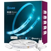 Стрічка світлодіодна розумна Govee H615A RGB Smart Wi-Fi + Bluetooth LED Strip Lights 5м з мікрофоном Білий