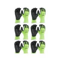 Защитные перчатки Milwaukee Hi-Vis Cut размер L/9, 12 пар (4932492915)