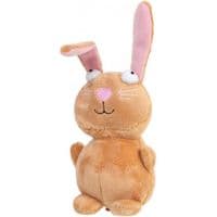 Игрушка для собак GiGwi Plush Кролик с пищалкой 16 см (75053)