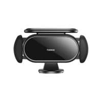 Автомобільний тримач Baseus Steel Cannon Pro Solar Electric (SUGP010001) Black