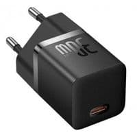 Зарядний пристрій 1Type-C Baseus GaN5 30W (CCGN070401) Black