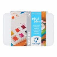 Акварельні фарби Royal Talens Van Gogh Pocket box Vibrant Colours 12 кольорів (8712079422820)