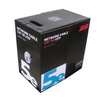 Кабель 2E CAT 5e, U-UTP, 305м, AWG 24/1, LSZH, синий