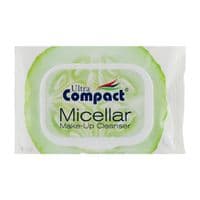 Вологі серветки Ultra Compact З міцелярною водою для зняття макіяжу 25 шт. (8697420535728)