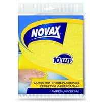 Салфетки для уборки Novax универсальные 10 шт. (4823058333786)