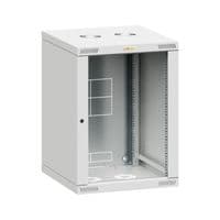 Шафа настінна 19", 9U глибина 450мм, RAL7035 RQN-09-60/45