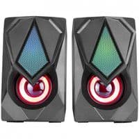 Акустическая система 2.0 XTRIKE ME SK-402, 6 Вт LED USB