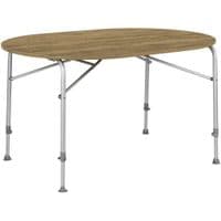 Туристичний стіл Bo-Camp Feather Овальний 130 x 90 cm Коричневий (1404466)