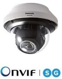 IP-камера Panasonic Dome Vandal Resistant 4K (3840x2160) PoE -45 to +50C IR IP66